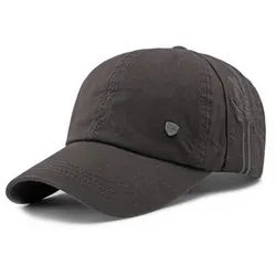 LuxusKollektion Baseball Cap Basecap Herren Damen verstellbar Sonnenschutz Stickerei Dunkelgrau