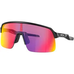 Oakley Sonnenbrille Sutro Lite (Glasfarbe: Prizm road) schwarz matt - 1 Brille mit Hartschalenetui