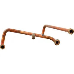 Wolf Verrohrung Gasbrenner/Dreiwegeventil, für GU-2/GG-2
