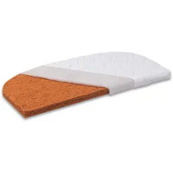 Babybay Beistellbettmatratze , Textil , 89x48.5 cm , Bezug abnehmbar/waschbar, optimale Belüftung, atmungsaktiv, schadstoffgeprüft, Nässeschutz, Bezug rundum abnehmbar , Babymöbel & Kindermöbel, Babyzimmer, Babymatratzen