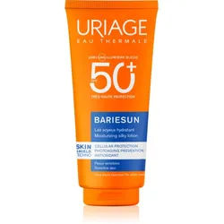 Uriage Bariésun Silky Lotion SPF 50+ schützende Milch für Gesicht und Körper SPF 50+ 100 ml