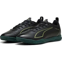 Puma Ultra 6 Play IT Jr puma black-fizzy light-green terrain (02) 2.5
