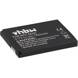 Akku kompatibel Motorola BD50 3,7V 750mAh Li-Ion MOT BD50