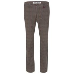 MAC 5-Pocket-Jeans MAC LENNOX PRINTED GABARDINE fawn brown check 6365-00-0670L 278K braun W32 / L32