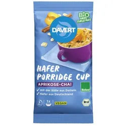 Davert Porridge-Cup Aprikose-Chai bio