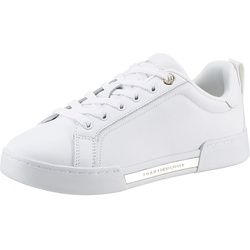 Tommy Hilfiger Plateausneaker »CHIQUE COURT SNEAKER«, mit Detail im Plateau TOMMY HILFIGER weiß 36