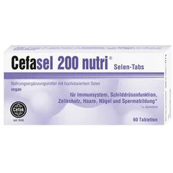 CEFASEL 200 nutri Selen-Tabs 60 St