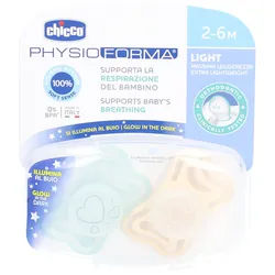 Chicco Physiologischer Schnuller Physioforma Light 2-6m