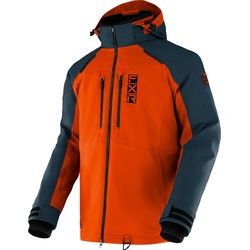 FXR Ridge 2-in-1 Snowmobil Jacke, orange, Größe M