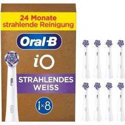 Aufsteckbürsten Oral-B iO Strahlendes Weiss 8 Stück weiß St