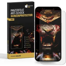 4x Flexibles Nano-Glass für iPhone 15 ANTI-REFLEX Displayschutz Panzerglas Schutzglas Schutzfolie MATT