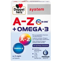 Doppelherz® system A-Z + Omega 3