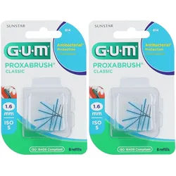 Gum® Interdental Proxabrush Classic Halter mit Nachfüllbürsten