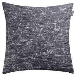 Musterring Kissenhülle , Anthrazit, Weiß , Textil , Struktur , 45x45 cm , hochwertige Qualität , Heimtextilien, Bezüge, Kissenbezüge