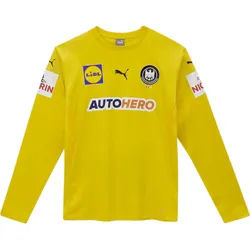 Puma DHB GK Jersey With Sponsor faster yellow-puma black-sport yellow (07) 3XL