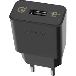 Sony UCH12, 15W (15 W, Quick Charge 3.0), USB Ladegerät, Schwarz