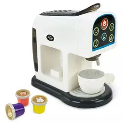 Spielzeug-Kapselkaffeemaschine mit Licht- und Soundeffekten