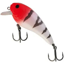 WESTIN Kunstköder Westin FATBITE CRANKBAIT 8CM 24G FLOATING STRIPED REDHEAD