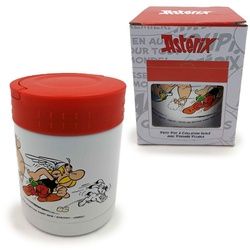 Asterix & Obelix wiederverwendbarer Thermobehälter isoliertes Speisegefäß / Brotzeittopf aus Edelstahl 500ml