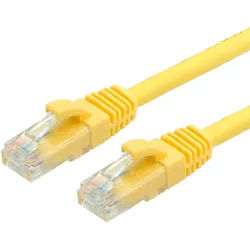 VALUE Patchkabel Cat.6A (Class EA) UTP, gelb, 7 m