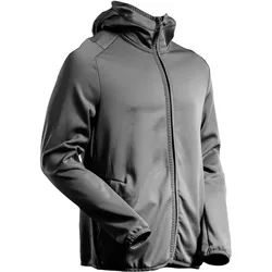 Kapuzen-Fleecejacke "22586-608" Customized - 3XL - anthrazit