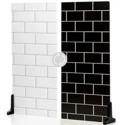 V-Flat World Duo Board White Subway /Ebony Subway