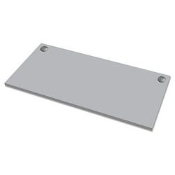 Fellowes Tischplatte Levado grau rechteckig 180,0 x 80,0 x 2,5 cm