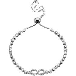 Karisma Edelstahlarmband Karisma Damen Silber 925 Armband Unendlichkeit Infinity