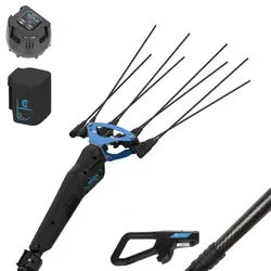 Campagnola MASTER PLUG-IN - Carbon/Aluminium-Schaft 150-220 cm - Elektrischer batteriebetriebener Olivenrüttler 21.6V 5Ah