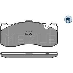 MEYLE Bremsbeläge Vorne Rechts Links für BMW 1 3 Mini