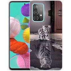 König Design Hülle Handy Schutz für Samsung Galaxy A72 5G Case Cover Tasche Etuis Transparent (Galaxy A72 5G), Smartphone Hülle, Transparent