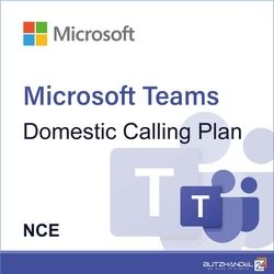 Microsoft Teams Domestic Calling Plan (NCE)