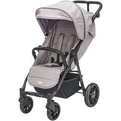 Jimmylee Buggy , Grau , Textil , 36x101x92 cm , EN 1888 , Feststellbremse, Fußstütze abklappbar, Federung, 5-Punkte-Gurt, abnehmbarer Schutzbügel , Baby on Tour, Kinderwagen, Buggys