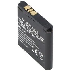 AccuCell Akku passend für Nokia N82 Akku, BP-6MT Akku