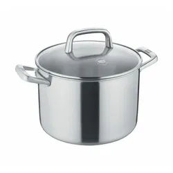 Berndes Kochtopf Tricion Resist, 24 cm silberfarben