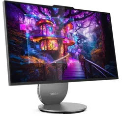 Lenovo Yoga AIO 27i Gen 10 27 Intel Processeur Intel® Core Ultra 5 125H c?urs E jusqu?à 3,60 GHz c?urs P jusqu?à 4,50 GHz, Windows 11 Famille 64, 512 Go SSD TLC