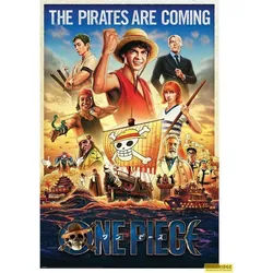 Pyramid, Bilder, One Piece Poster Set Pirates Incoming 61 x 91 cm (4) (61 x 91 cm)