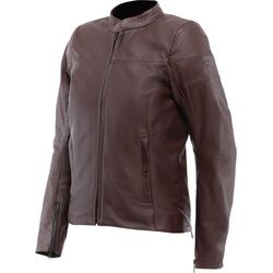 Dainese Itinere Damen Motorrad Lederjacke, schwarz, Größe 50