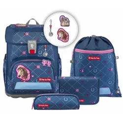 Step by Step CLOUD Schulranzen-Set, 5-teilig Horse Lima