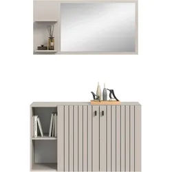 Garderobe Station 2-tlg. Kaschmir