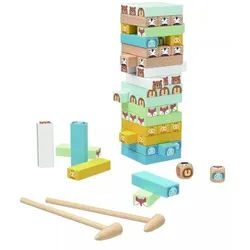 Tooky Toy: Bauklötze mit Tieren