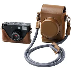 SMALLRIG 5218 Ledertaschen-Set für Fujifilm X half braun