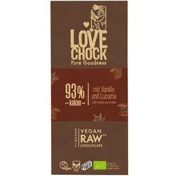Lovechock Vanille Lucuma 93% Kakao