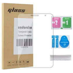Cadorabo Panzer Folie für Samsung Galaxy TAB 2 (8 Zoll) in Transparent Schutzfolie Tablet Gehärtetes Tempered