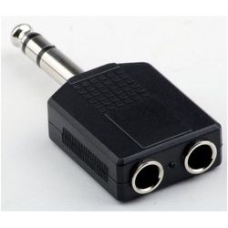 MUSIC STORE Adapter, Adapter, 6,3 mm, Buchse Stecker