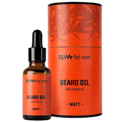 ZEW for Men Beard Oil with Hemp Oil matt 30 ml