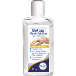 DESINFEKTIONSGEL für die Hand antibakteriell 75 ml
