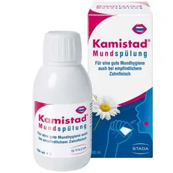 Kamistad Mundspülung bei Zahnfleischentzündungen und Aphten