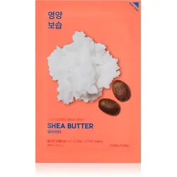 Holika Holika Pure Essence Shea Butter Zellschichtmaske mit besonders feuchtigkeitsspendender und nährender Wirkung 23 ml