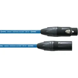 Cordial CPM 5 FM Mikrofonkabel 5 m blau